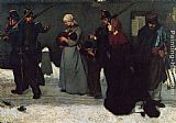Alfred Stevens Canvas Paintings - What is called Vagrancy